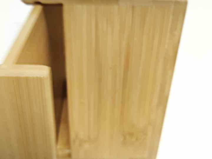Bamboo Household Office Bedroom Large Tissue Box