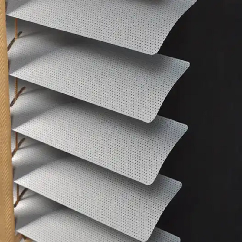 Faux Wood Blinds with Royal Valance, Room Darkening Horizontal Window Blinds/Motorized Wooden Blinds