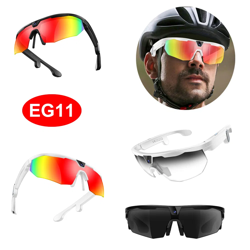 Умные очки EG11 с камерой 8 МП, Bluetooth, IP66