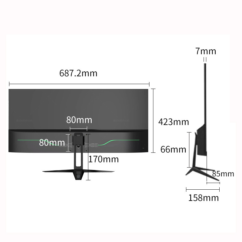 Панель LCD для телевизора 32-55 дюймов, замена экрана