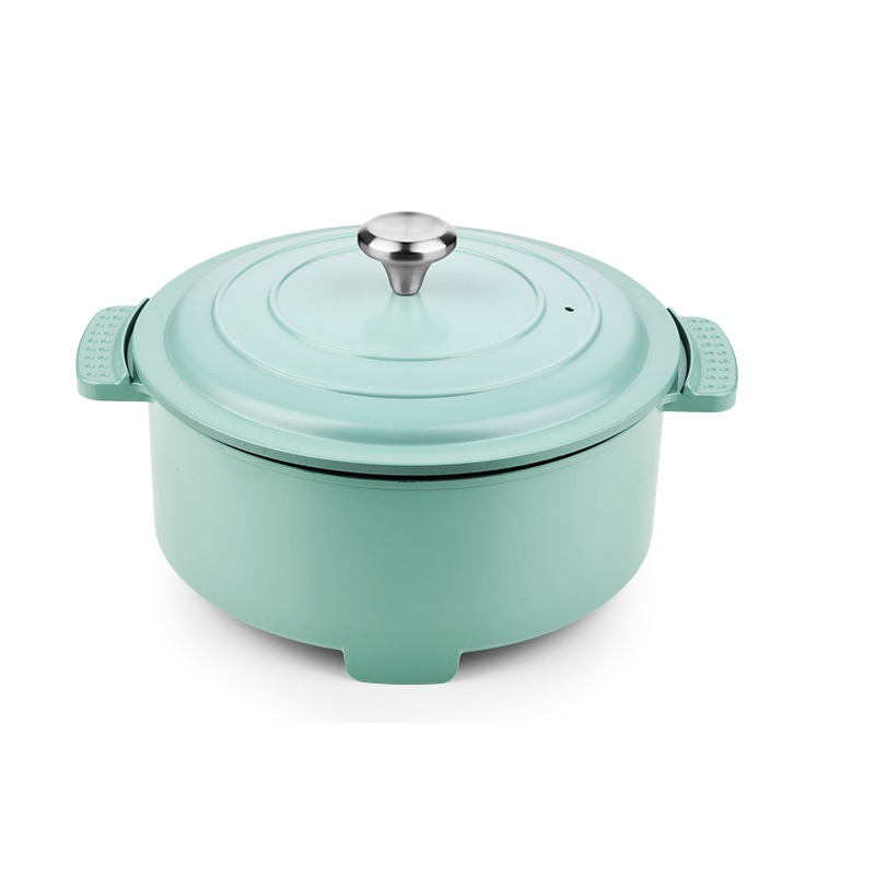 Casserole Nonstick Enamel Aluminium Pans Multifunction Hot Pot with Cover