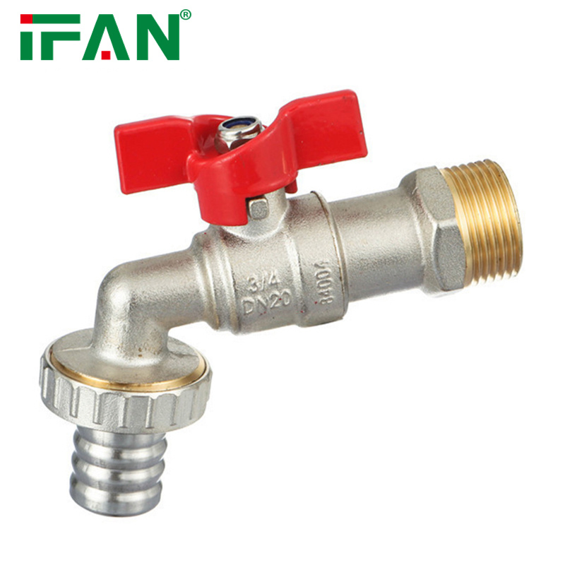 Латунный шаровой кран Ifan 1/2" для садового шланга