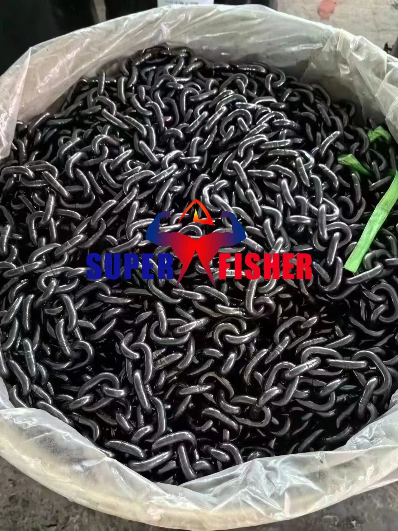 Industrial G80 Black Alloy Steel Galvanzied Lifting Sling Load Chain for Hoist Crane