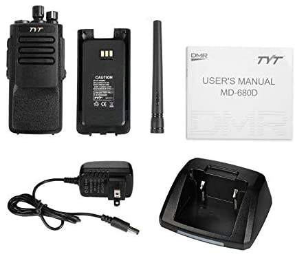Tyt MD-680d 10wpower AES256 Long Distance Digital Dmr Radio Walkie Talkie