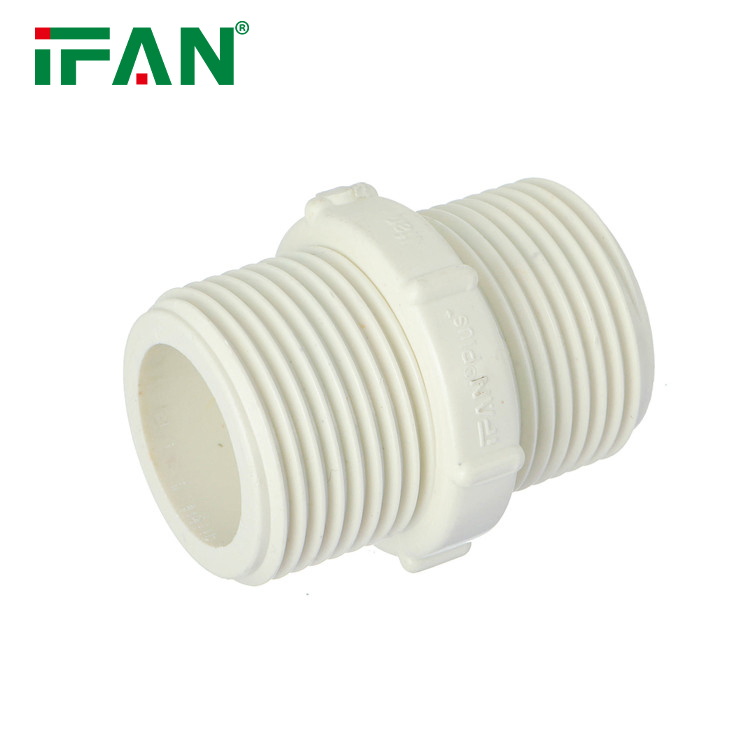 Ifan Wholesale All Type BS 4346 1/2"-4" Equal Nipple UPVC Pipe Fitting