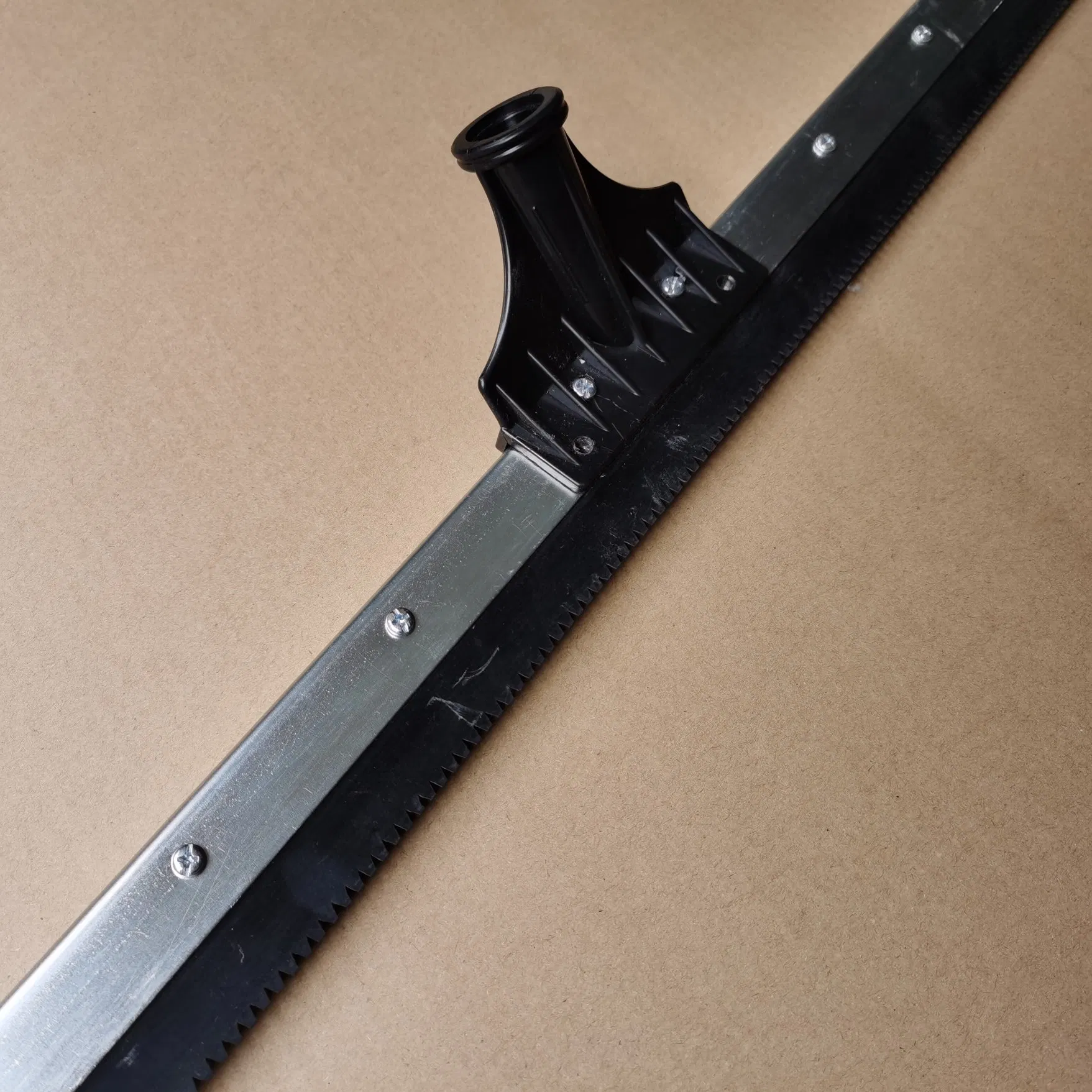 Serrated, Straight, Rubber &Notched Floor Squeegees with Threaded Handle Adaptor