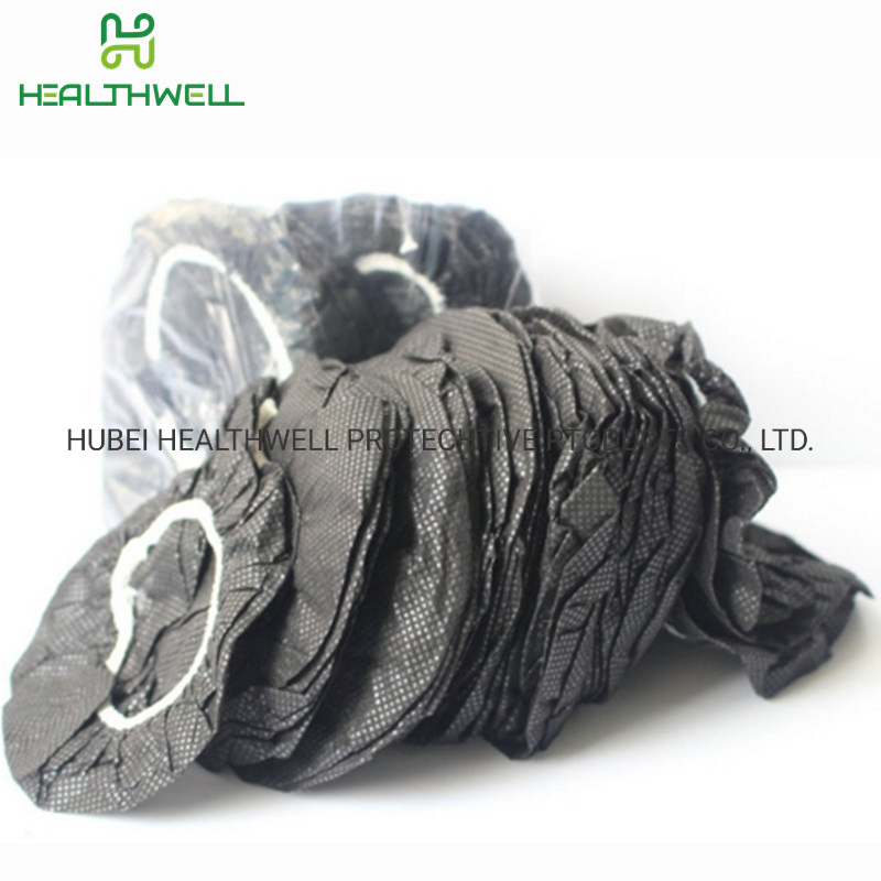 Non Woven Disposable Hygienic Sanitary Black Customized Earmuff Cover