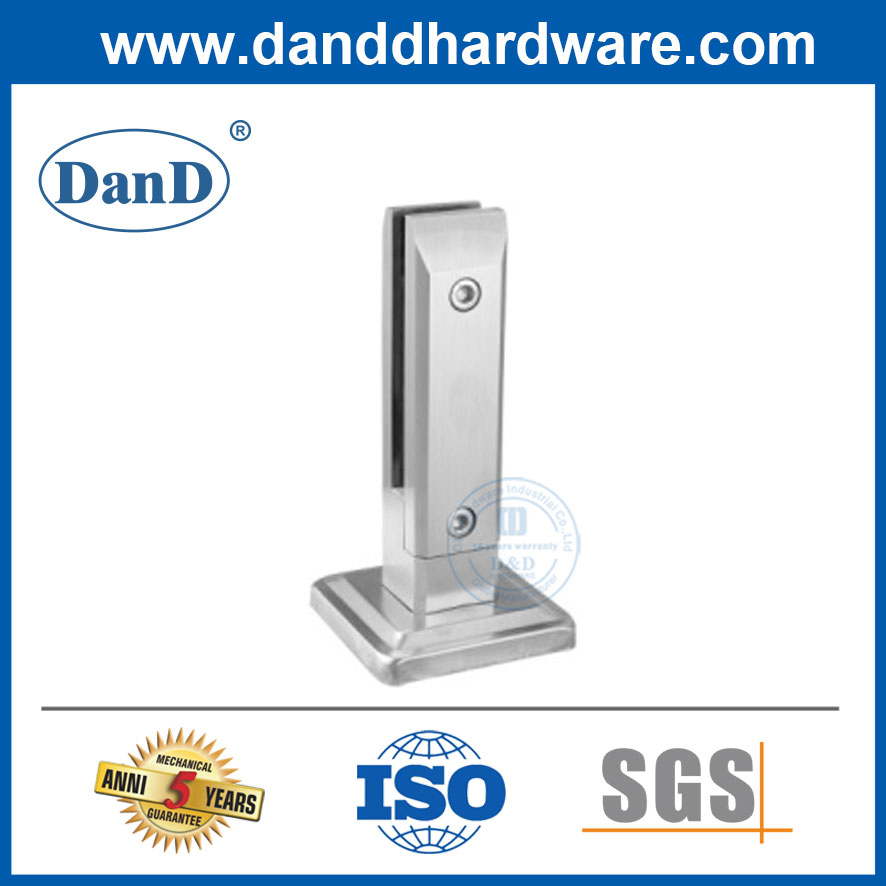 Stainless Steel Stair Rai Parts Glass Railing Balustrade Fittings Clamp Spigot