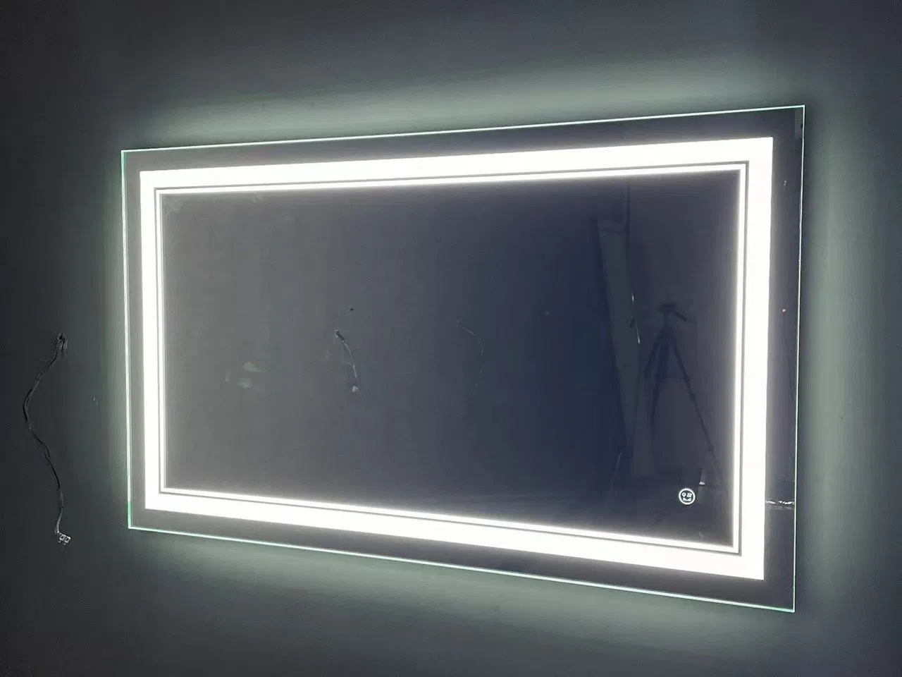 LED Mirror for Apartment Hotel Project Bathroom Hotel Bathroom Mirror Lights Anti-Fog Waterproof Front Lit Optional Size