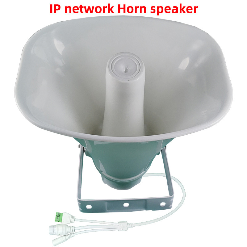 30W Weatherproof IP Network Horn Speaker for Alarms