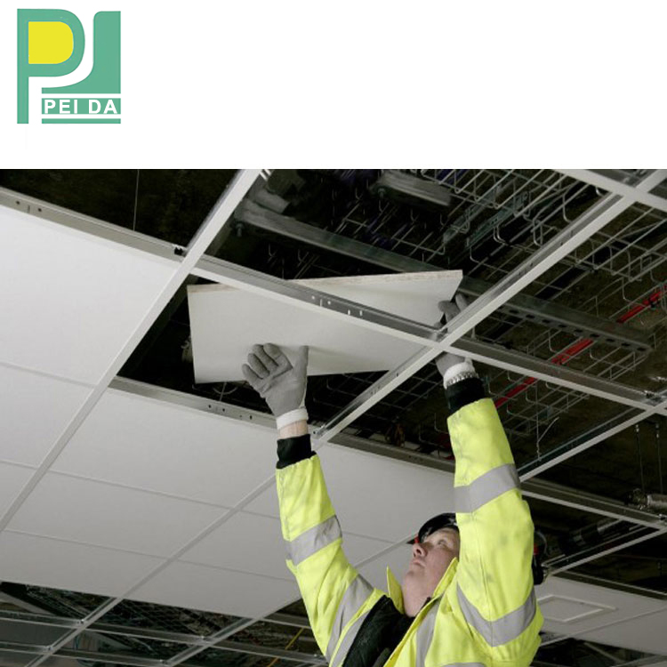 Sound Absorbing Mineral Fiber Wool Board Ceiling