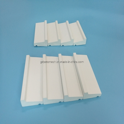 Cellular Decorative PVC Mouldings Water Proof Drip Cap 11/16''*1-5/8''