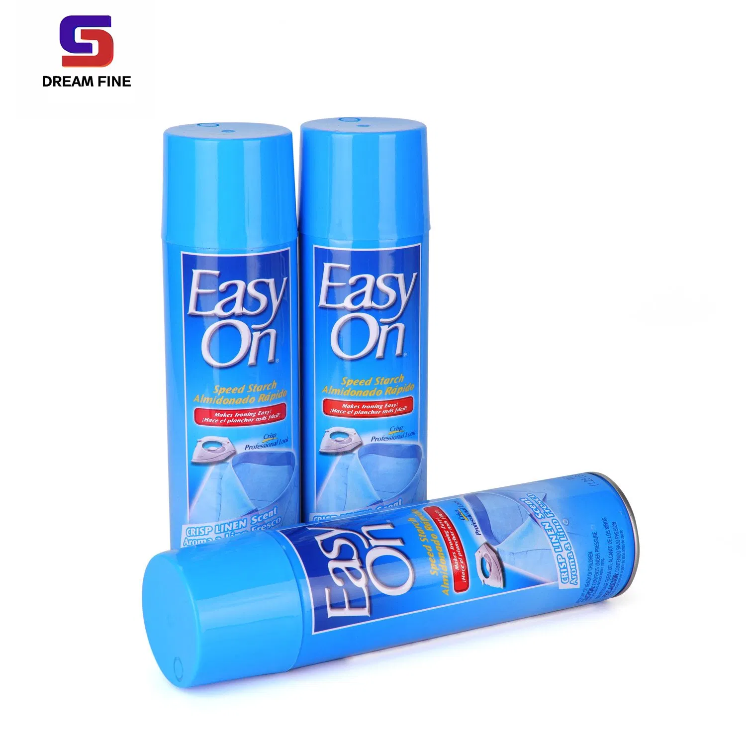 Easy on Premium Ironing Starch Spray for Wrinkle-Free Clothes