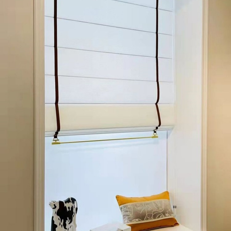 Keshang Window Blind Plain and No Screen Roman Shade