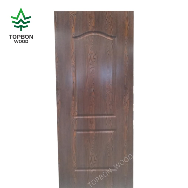 Melamine and Natural Wood Veneer HDF Door Skin