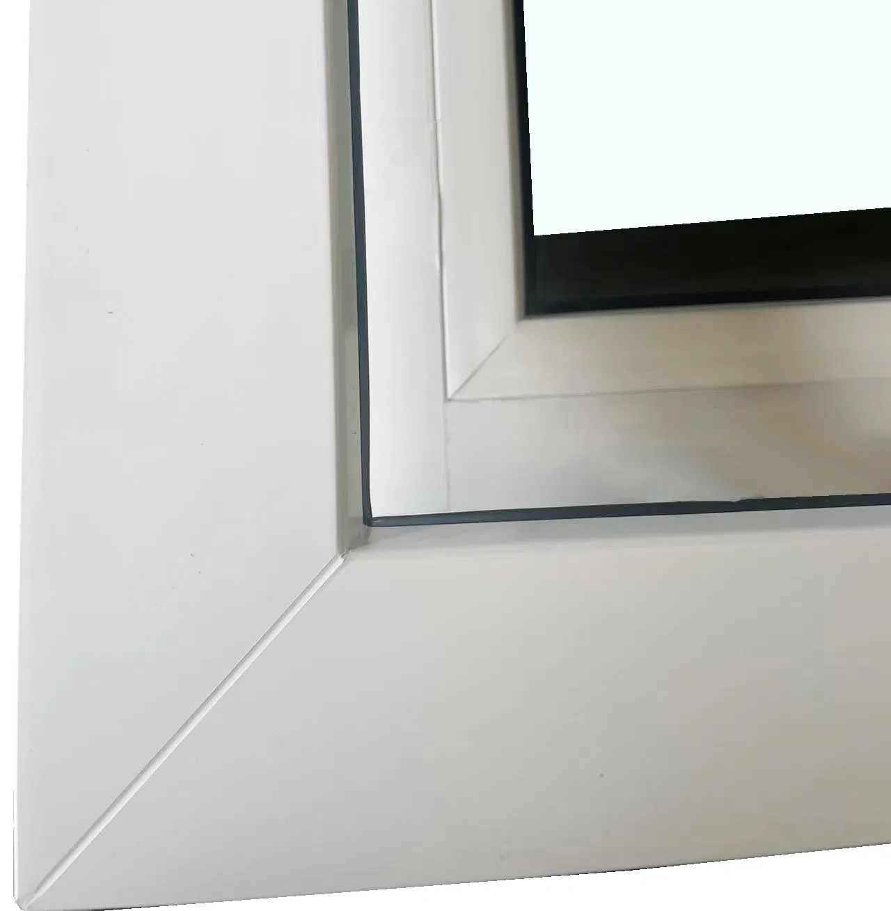 Energy-Saving 6-Chamber PVC Awning Window, Outward Opening, Double/Triple Glazing Option,
