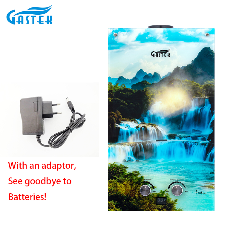 Compact 10L Natural Gas Water Heater for Efficient Bathrooms