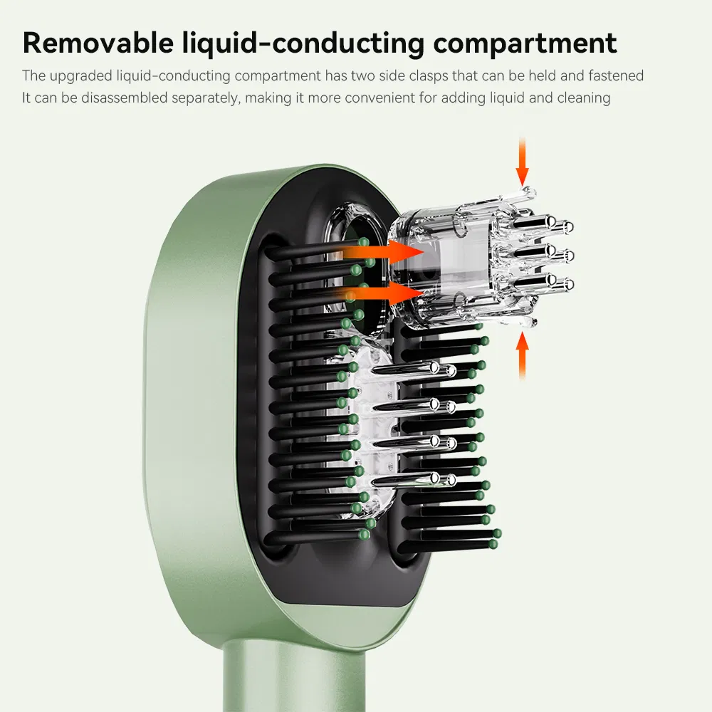 Электрическая расческа-массажер для роста волос с красным светом