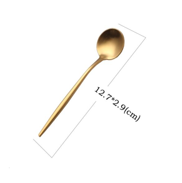 Cutlery Set Tableware Stainless Steel Utensil Set Luxury Steak Knife Gold Knife, Fork and Spoon Set Home