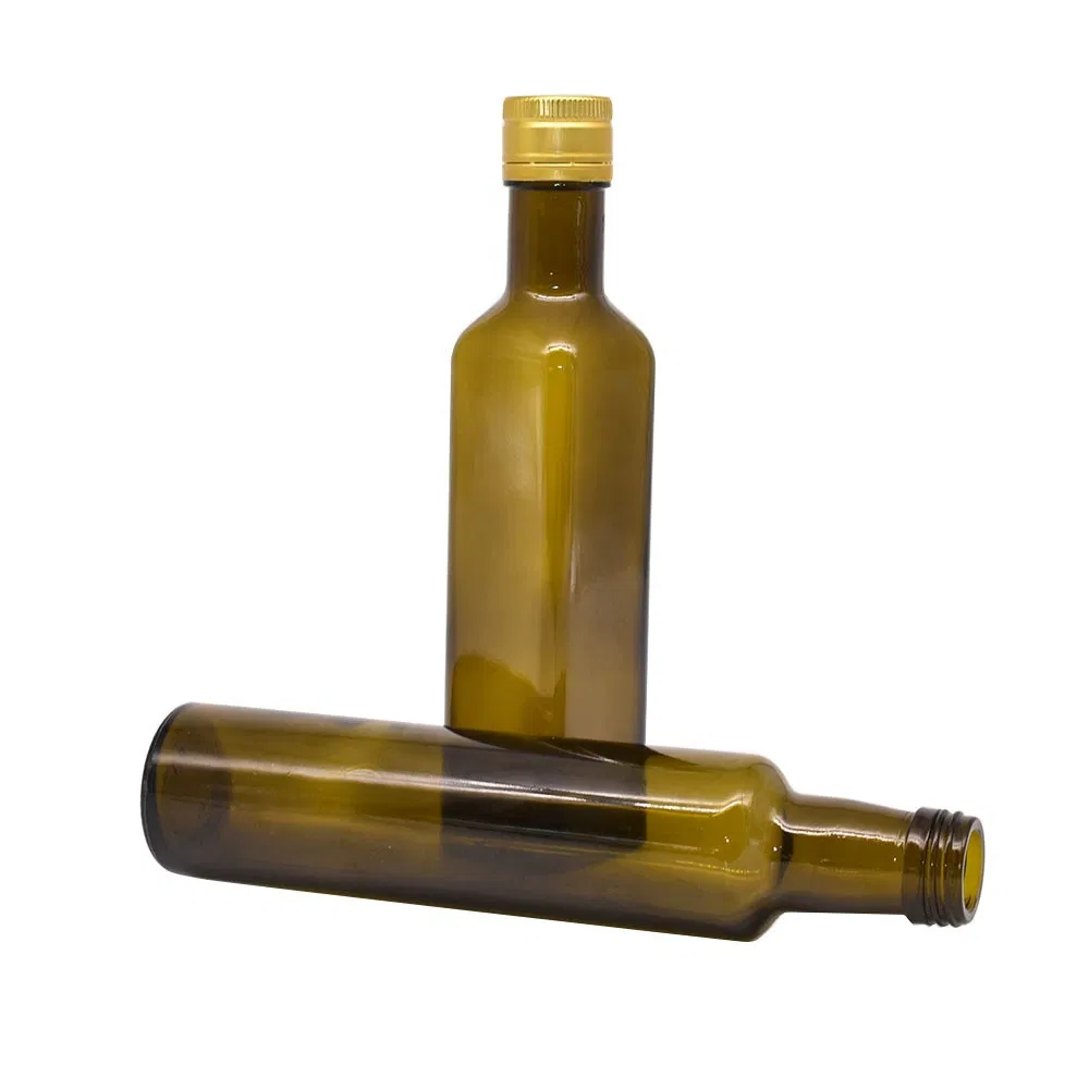100ml 200ml 250ml 350ml 375ml 500ml 700ml 750ml Super Flint Customized Olive Oil Glass Bottle with Screw Cap