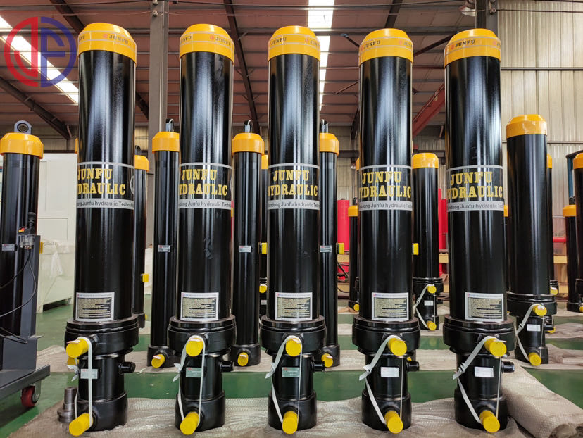 Гидравлический цилиндр Hyva для самосвального прицепа