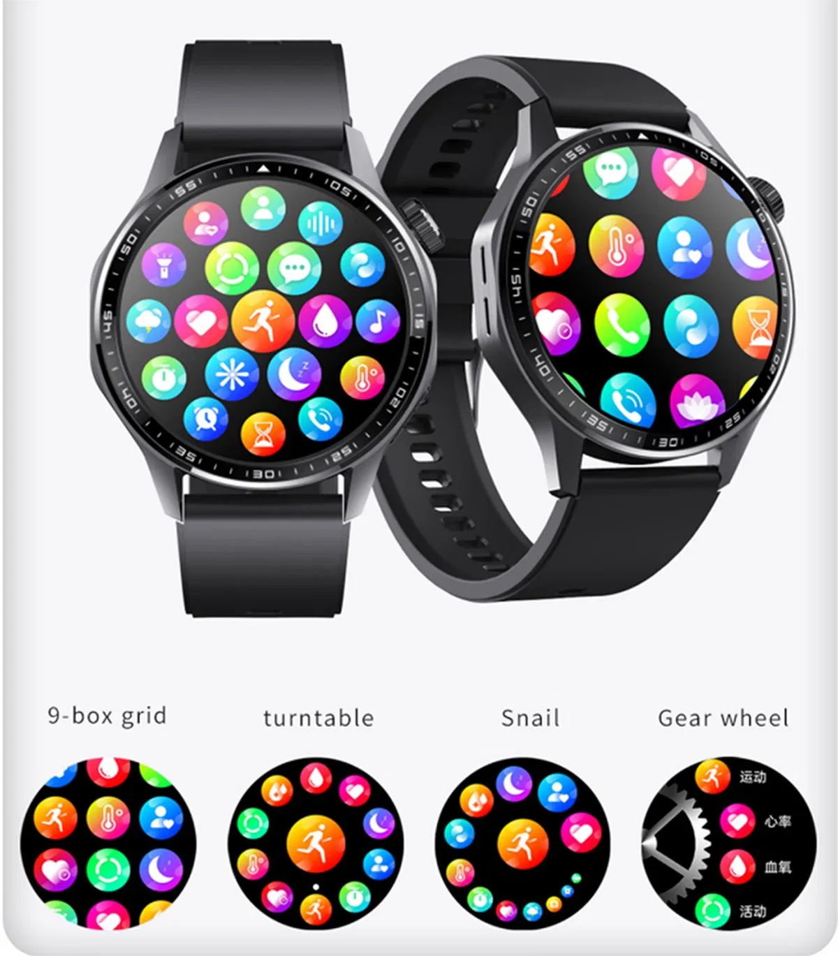 Non-Invasive Blood Glucose Fashionable Sports Smart Watch