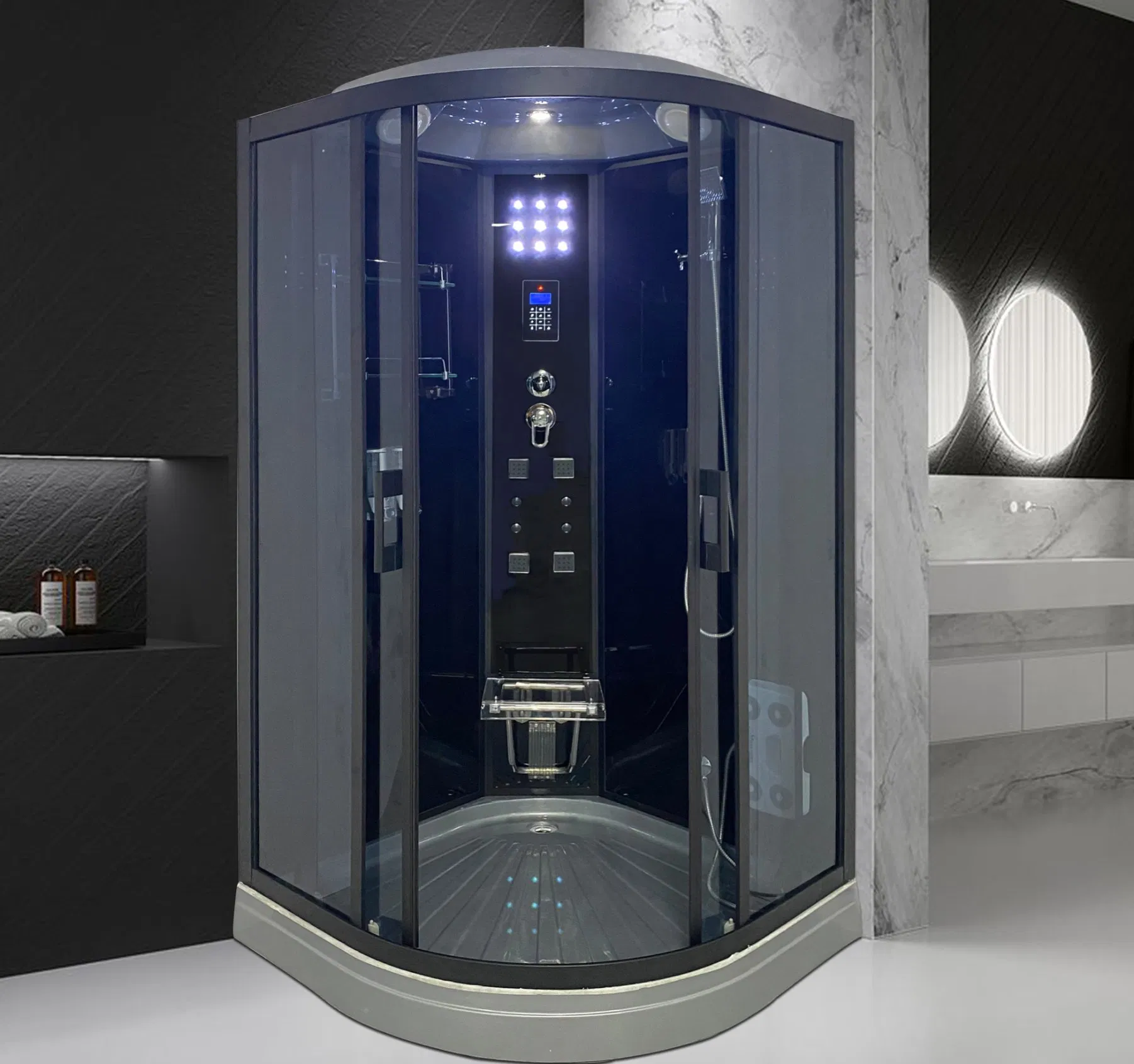 Elegant Intelligent Shower Space for Every Lifestyle Choice