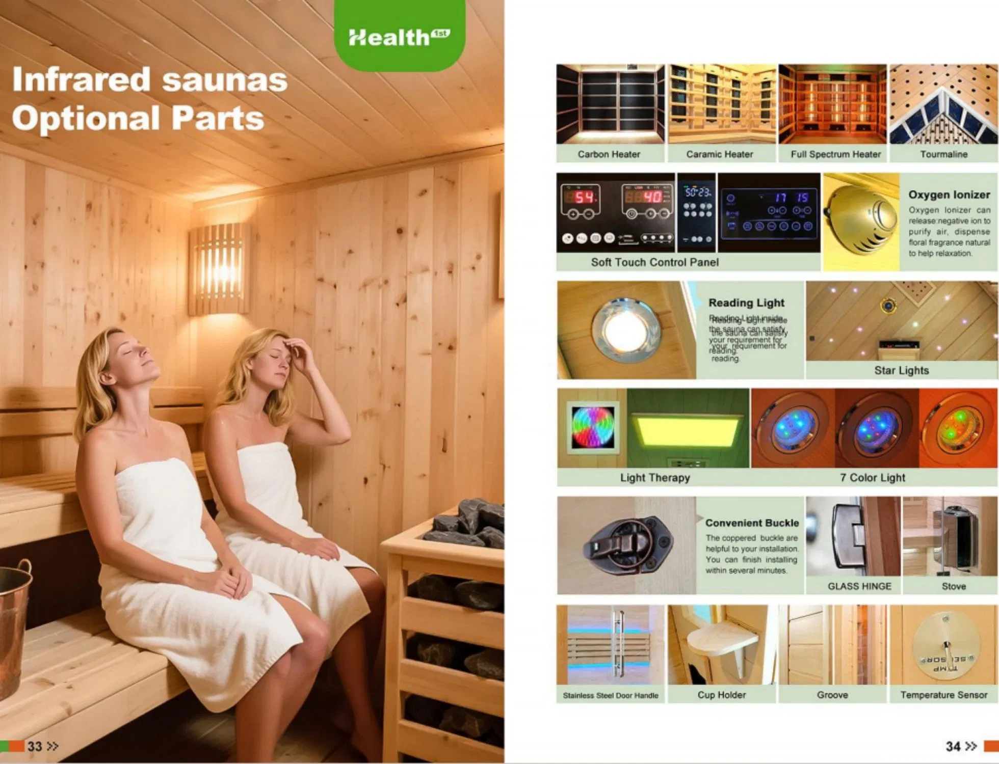 Традиционная сауна из хемлока с печью Harvia