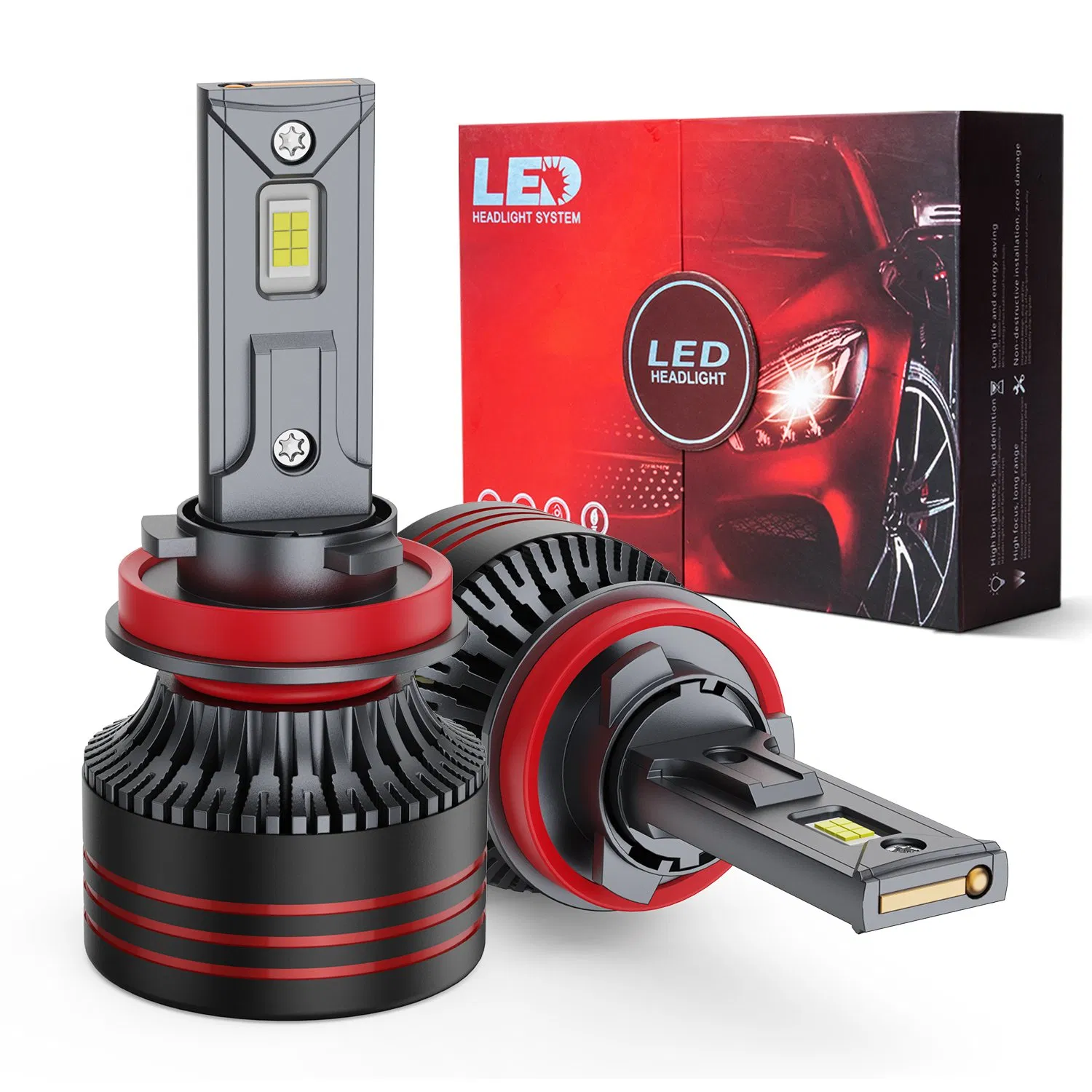 Светодиодная лампа H4 BKR-M8PRO 130W для авто