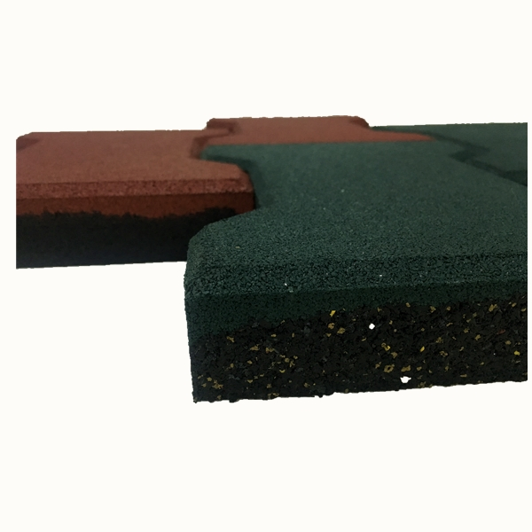 Walk Ways Rubber Paver Horse Pathway Amusement Park Playground Parking Lot