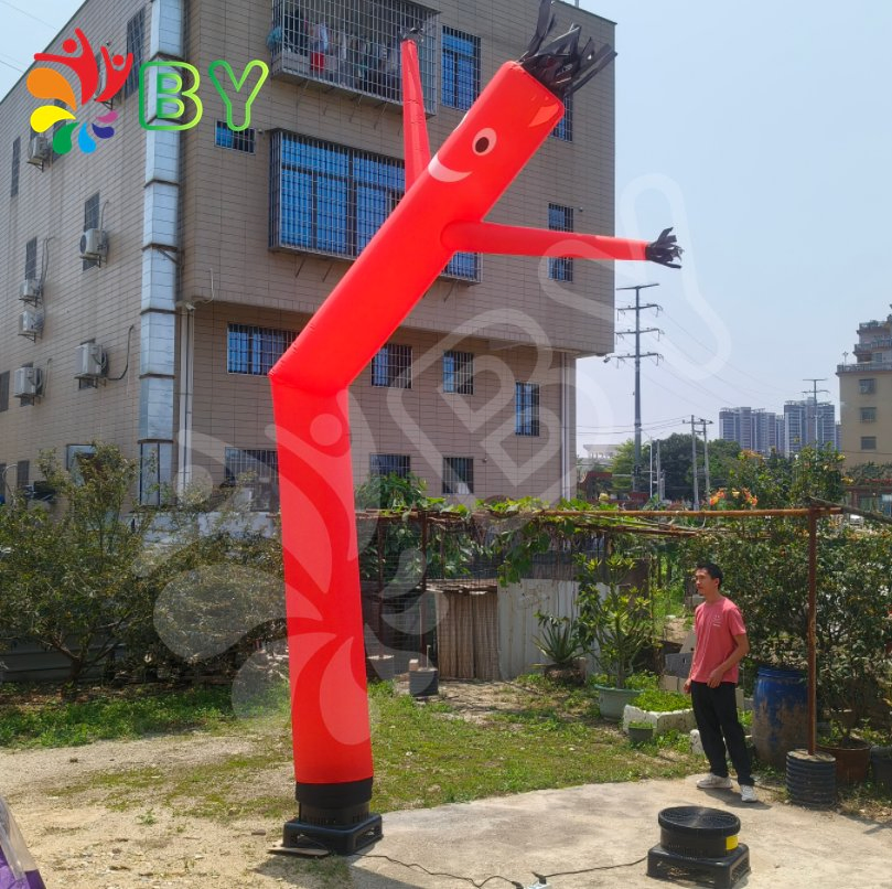 Factory Customized 10FT 20FT Inflatable Tube Man Giant Waving Arm Fly Guy Wavy Puppet Air Dancer