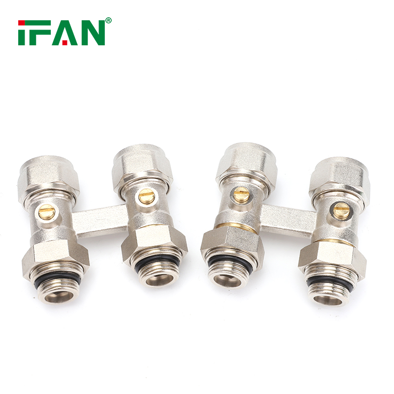 Ifan Floor Heating Systems Spacing 50mm Brass Thermostatic House Heating Straight H Radiator Valve