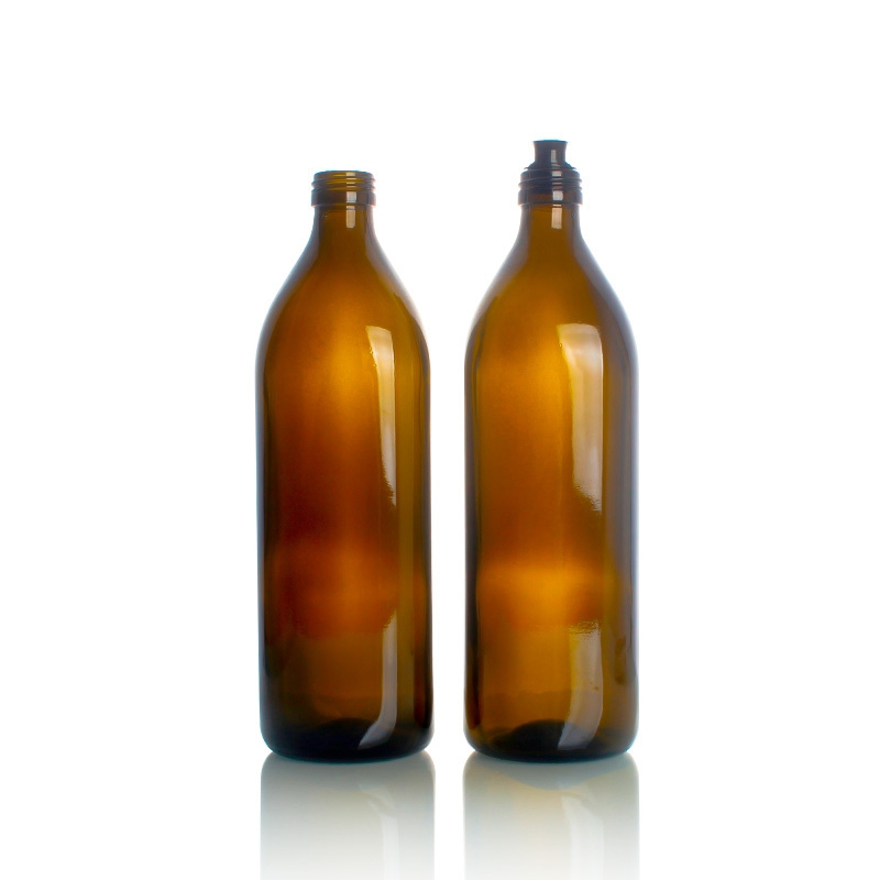 Stocked 100 Ml 500 Ml 750 Ml Dark Green Glass Olive Oil Bottles