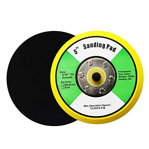 Sanding Backing Plate for Woodworking Sand Disc Pad Fits Air Sander Angle Grinder Grinding Power Tools Accessories