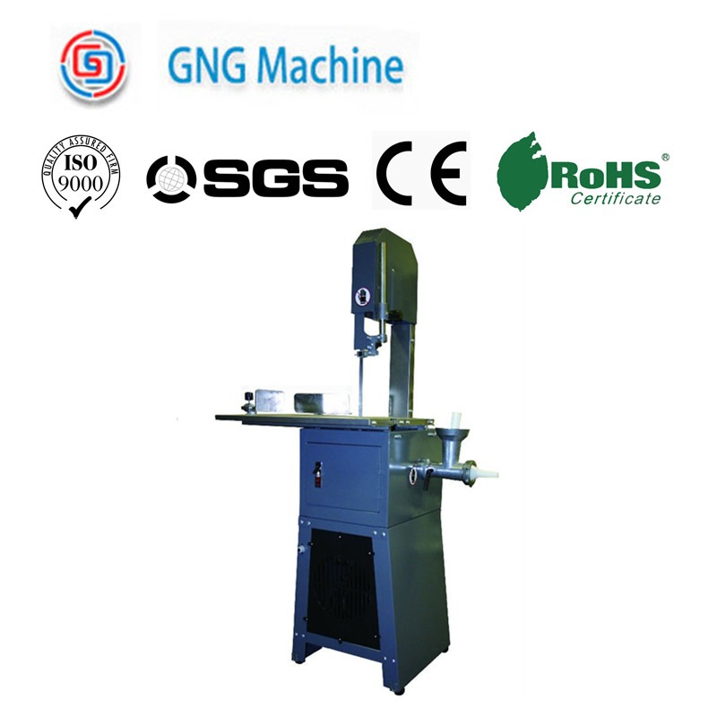 Электрическая ленточная пила для мяса с мясорубкой