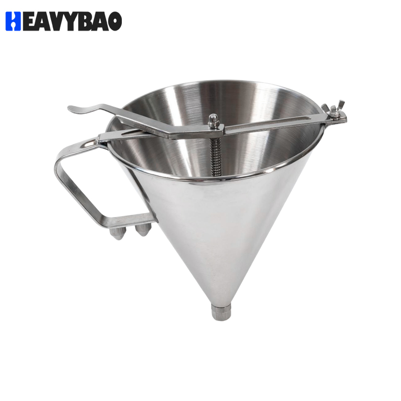 Heavybao Oman Qatar Saudi Arabia Middle East Bakery Kitchen Stainless Steel Chocolate Cream Funnel
