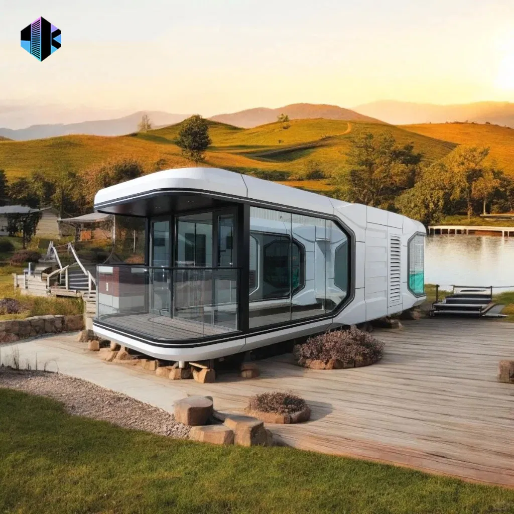 Customized Camping Smart Equipment, Soundproof Space Capsule, Prefabricated House