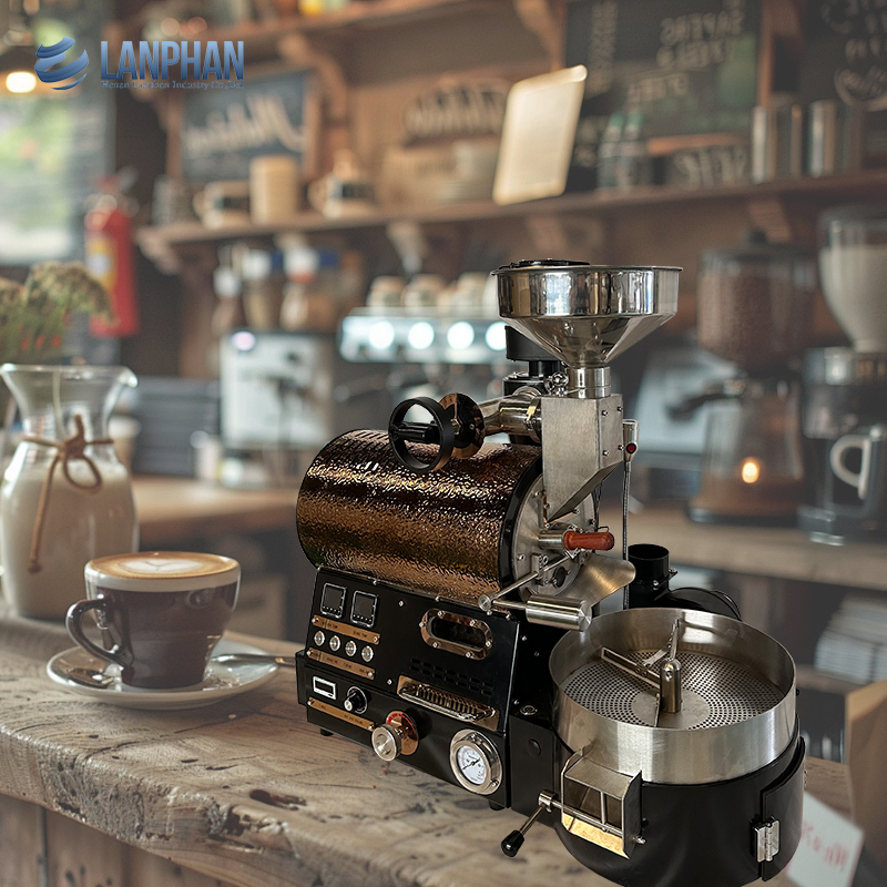 600g Stainless Steel Drum Coffee Roaster Machine for Home Use