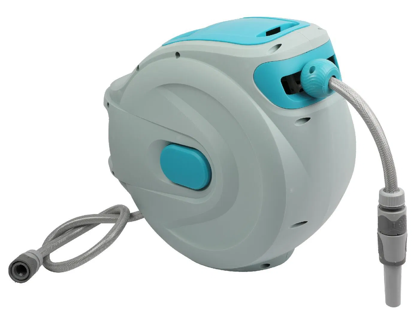 Retractable Hose Reel 20m Garden Water Spray Hose Automatic Retractor Esg15612