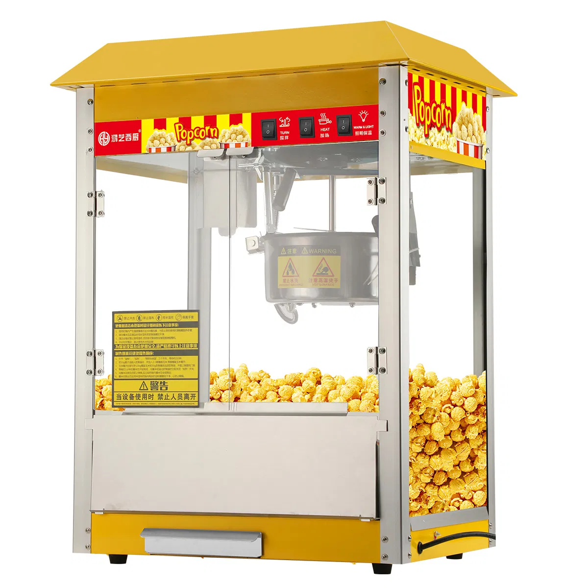 Cinema Automatic Gas Electric Popcorn Machine