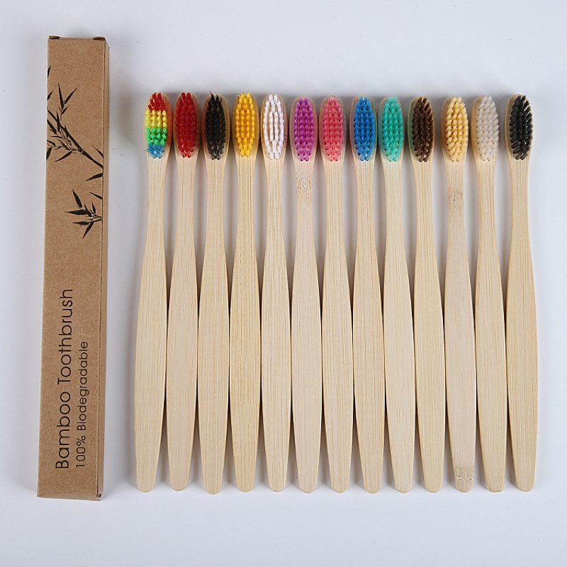 New Material Eco-Friendly Bamboo Toothbrush Set Factory Price