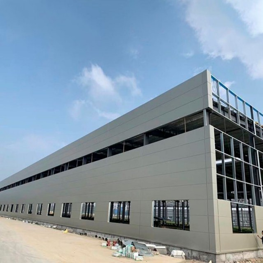 Steel Shed Metal Construction Frame Workshop Warehouse Prefabricated Building Steel Structure