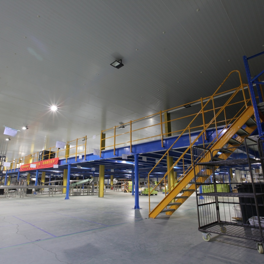 Industrial-Grade Ouality Timely Delivery Maximized Vertical Space Utilization Safe Steel Mezzanine Floor