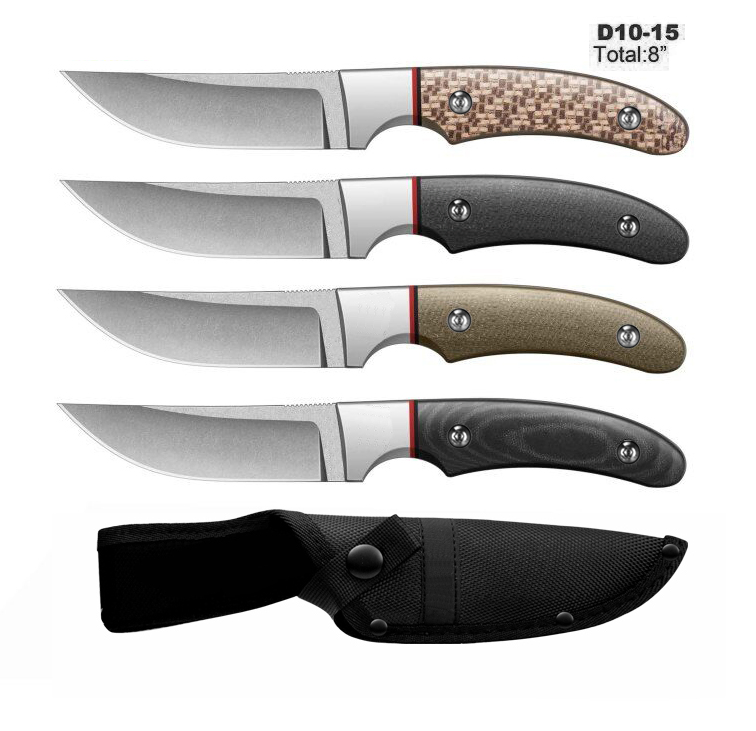 Нож походный фиксированный 8 дюймов с рукоятью G10