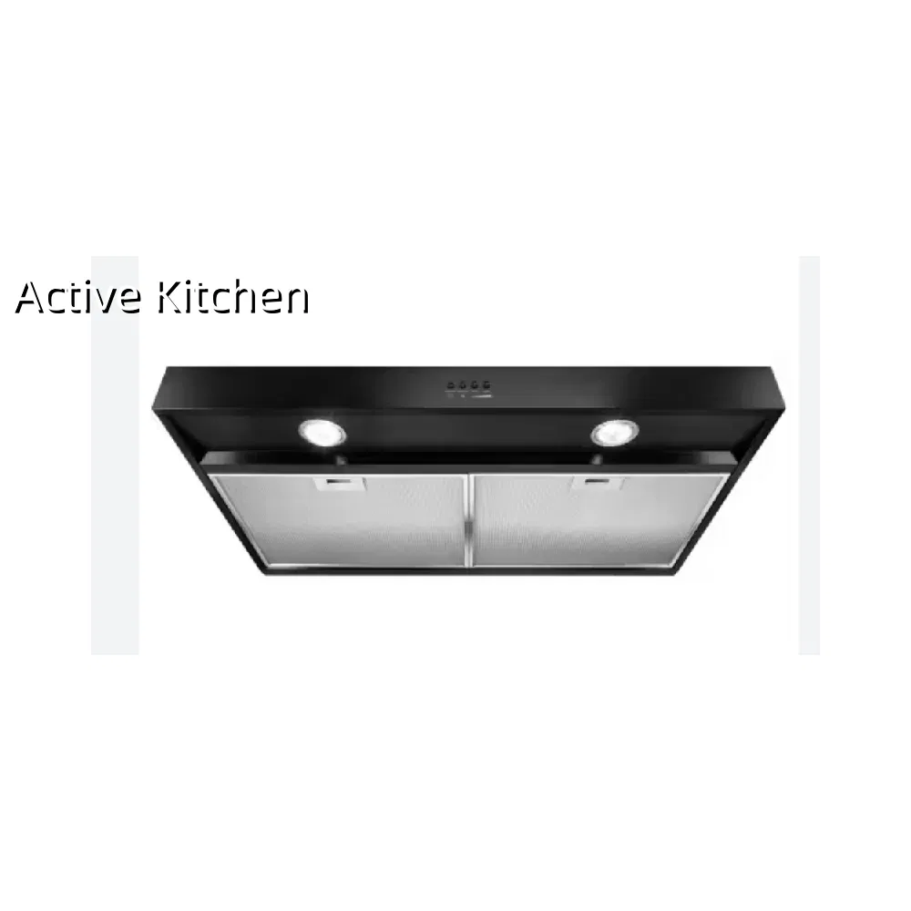 Spark Prevention Fireproof Island Range Hood Power Consumption Ventilation System Thin Machine Range Hoods