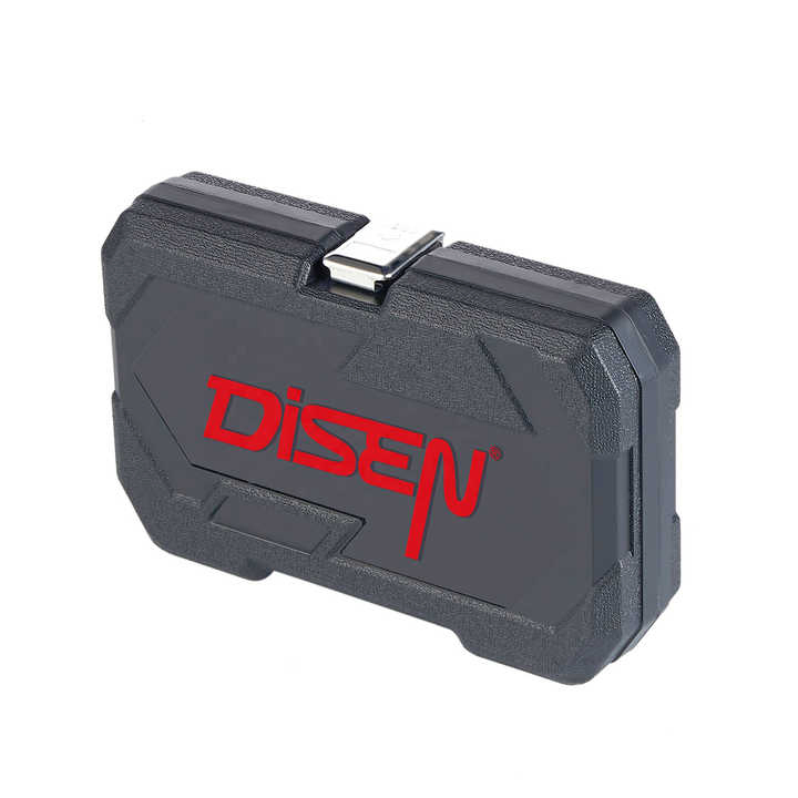 Набор инструментов Disen 76 предметов, 1/2 и 1/4 дюйма