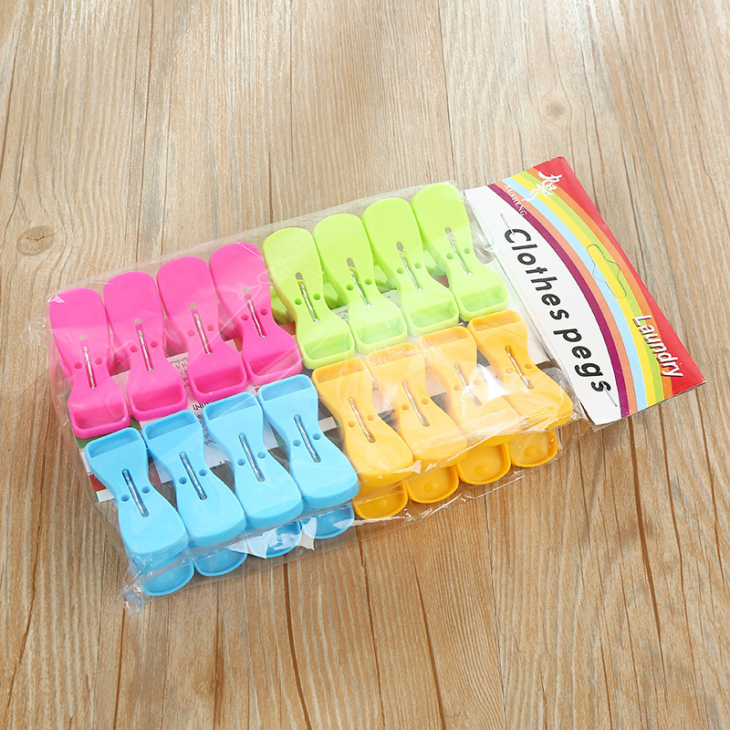 Colorful Plastic Pegs for Air-Drying Clothes and Small Laundry Items