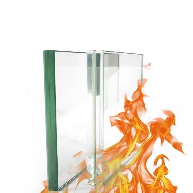 High-Performance Fire-Resistant Tempered Glass, Widely Used and High Safety