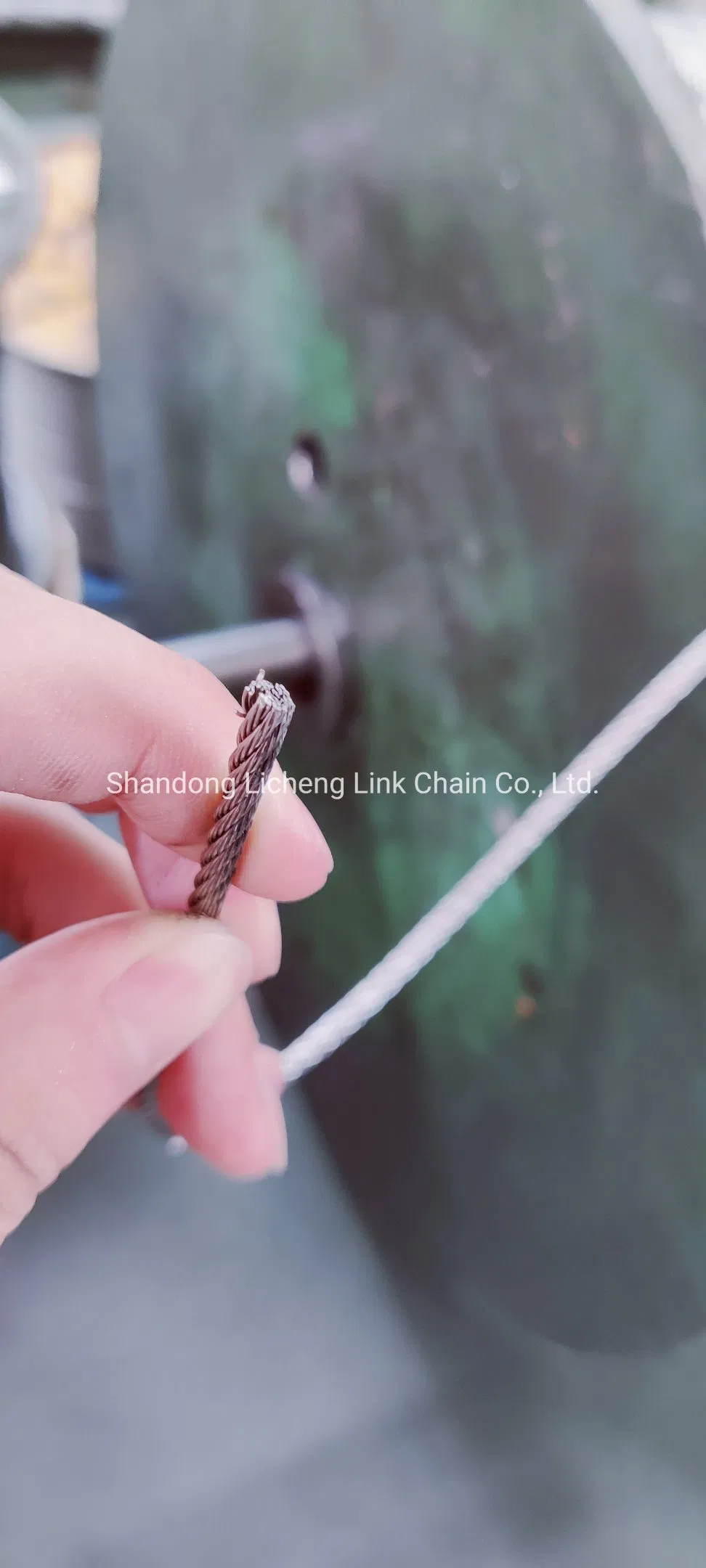 China Manufacturer Top Quality Stainless Steel 304 7*19 Wire Rope