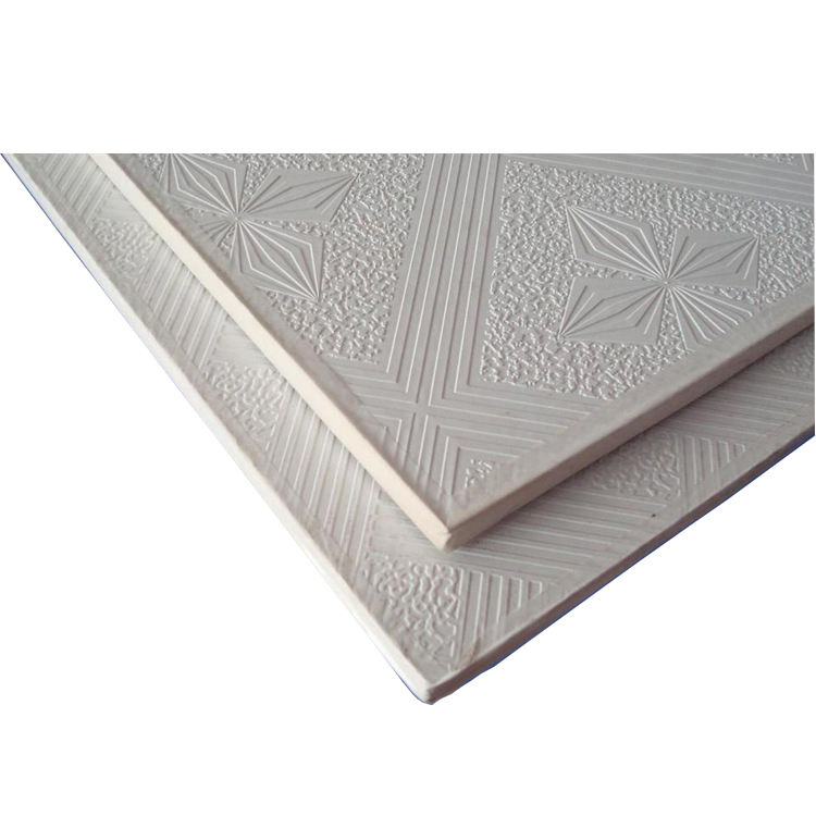 Waterproof Embossed Ceiling PVC Lamination Film Plasterboard Ceiling